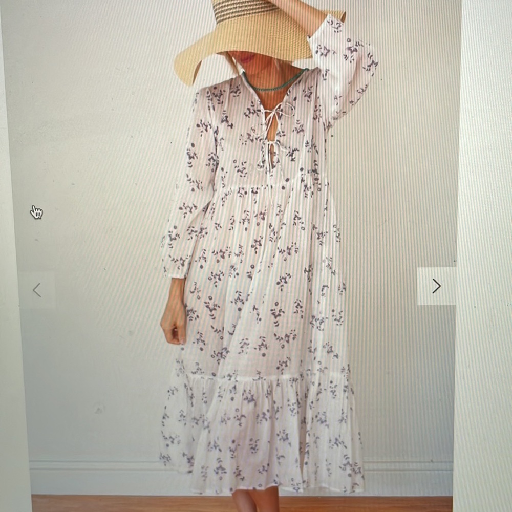 Kerry Cassill hippie dress.